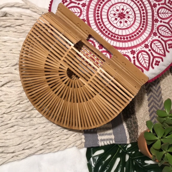 💗BAMBOO ARC BAG💗 - Picture 1 of 5